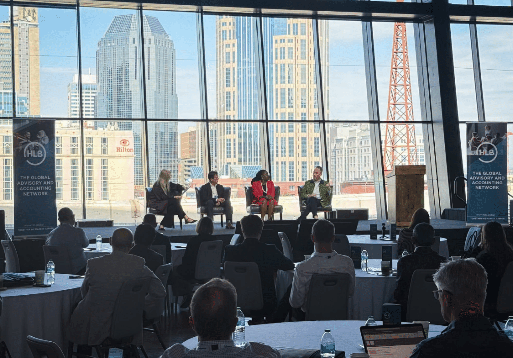 Ponentes del HLB Global Summit 2026 celebrado en Nashville.